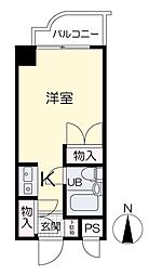 間取図画像 1K