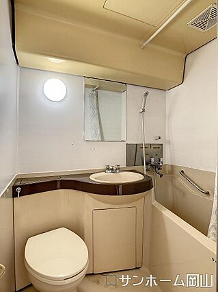 ユニットバスで...