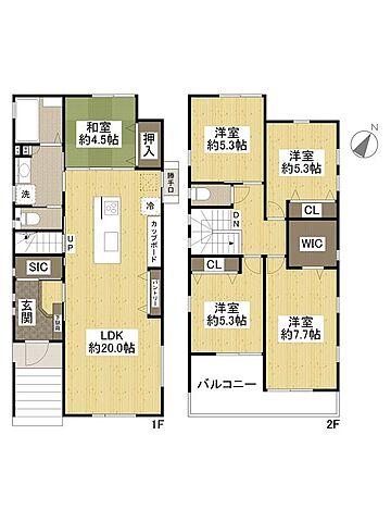 間取り 広島市安佐北区亀山南2丁目