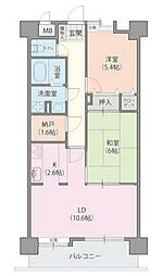 間取図画像 2SLDK