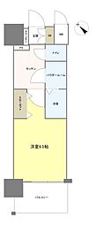 おおさか東線 JR淡路駅 徒歩3分 1Kの間取り