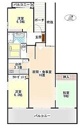 間取図画像 3LDK