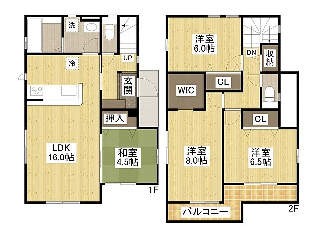 間取り 広島市安佐北区可部南3丁目