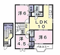 ロメオエステート3 3LDKの間取図画像