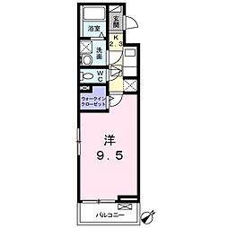 ミニョンダンジュ1 1Kの間取図画像
