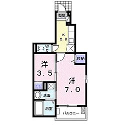 プラゼール 1SKの間取図画像