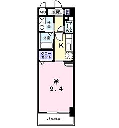 間取図画像 1K