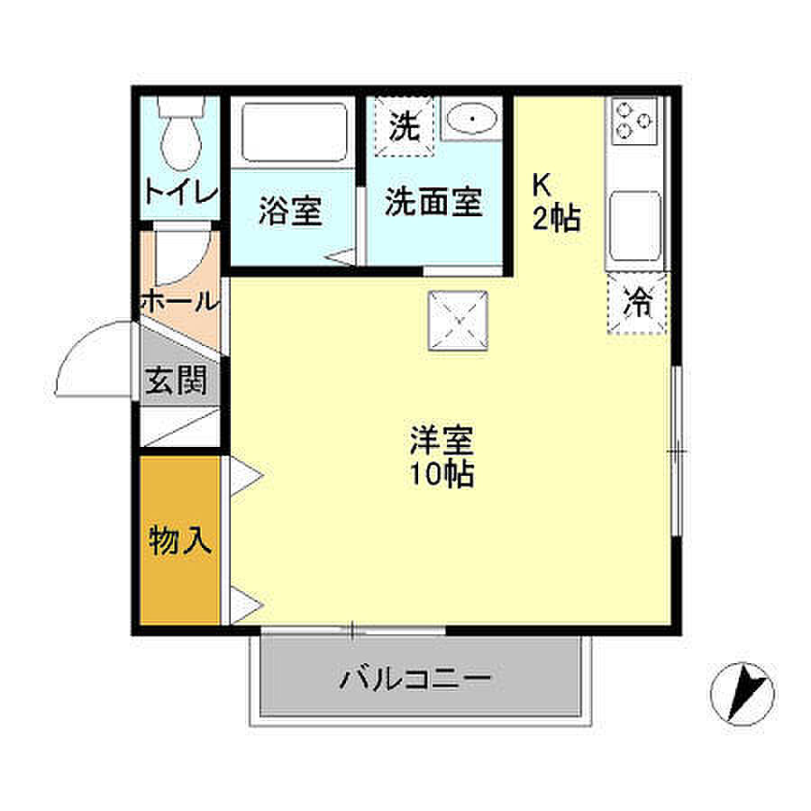 ホームズ でお部屋探し ｊｒ東北本線 東大宮駅 徒歩7分 ワンルーム 賃料6 2万円 1階 27 8 賃貸アパート住宅情報 物件番号 取扱い不動産会社 大東建託リーシング株式会社 さいたま店