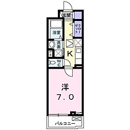 間取図画像 1K
