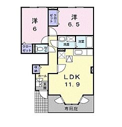 フォーラム2 2LDKの間取図画像
