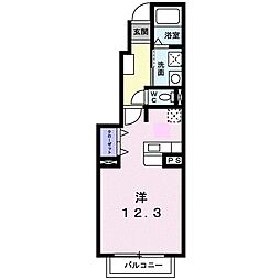 ETERNITYHOUSE ワンルームの間取図画像