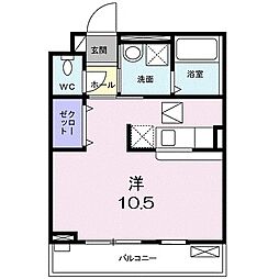 間取図画像 ワンルーム