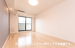 ライム周南 203 2階1Kのリビング/ダイニング