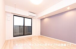 Ｂｏｓｃａｔｏ　Ｐ． 202 2階1Kのリビング/ダイニング