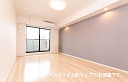 Ｂｏｓｃａｔｏ　Ｐ． 204 2階1Kのリビング/ダイニング