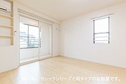 エムズガーデンＡ 202 2階ワンルームのリビング/ダイニング