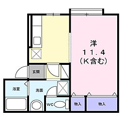 間取図画像 ワンルーム
