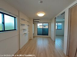 カーサ・エストＡ 201 2階2LDKのリビング/ダイニング