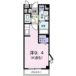 間取図画像 ワンルーム