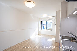 西条町寺家アパート　Ｂ 204 2階1LDKのリビング/ダイニング