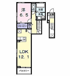 PEANUTS(ピ-ナッツ) 1LDKの間取図画像