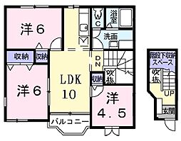 グランメゾン2 3LDKの間取図画像