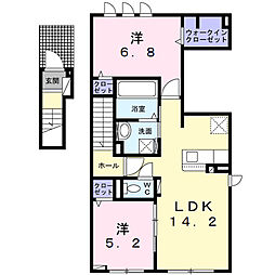 シリンクス L 2LDKの間取図画像
