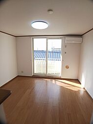 メルベーユ・ヴィラ 201 2階1LDKのリビング/ダイニング