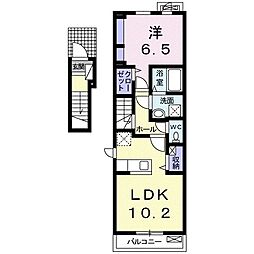 アルブィラージュ1 1LDKの間取図画像