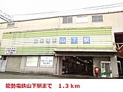 【駅】能勢電鉄山下駅まで1300ｍ
