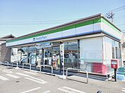 【コンビニエンスストア】ファミリーマート上愛子店まで450ｍ