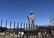 牛久大仏まで1150ｍ