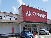 【ドラッグストア】クスリのアオキ赤田店まで1300ｍ