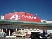 【ドラッグストア】クスリのアオキ春日山町店まで800ｍ