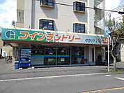 コインランドリーグロリアまで50ｍ