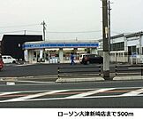 【コンビニエンスストア】ローソン大津新崎店まで500ｍ