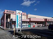 【スーパー】Aコープまで300ｍ