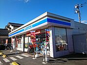 【コンビニエンスストア】ローソン安中古屋店まで150ｍ