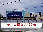 【ホームセンター】ナフコ様まで177ｍ