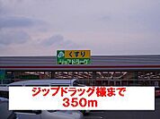 【ドラッグストア】ジップドラッグ様まで350ｍ