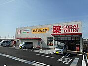 【ドラッグストア】ゴダイドラッグ玉津新方店まで800ｍ