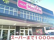 【スーパー】マックスバリュまで1000ｍ