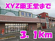 【ドラッグストア】薬王堂まで3100ｍ