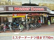 ミスタードーナツ様まで790ｍ