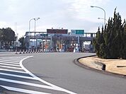東名菊川ＩＣまで1000ｍ