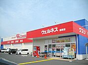【ドラッグストア】ウェルネス郡家店まで850ｍ