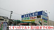 【ドラッグストア】くすりのマルト玉川店まで430ｍ