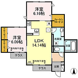 南久留米駅 8.6万円