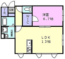 ELDORADO6 1LDKの間取図画像