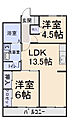 パールマンション鹿の子2階5.0万円